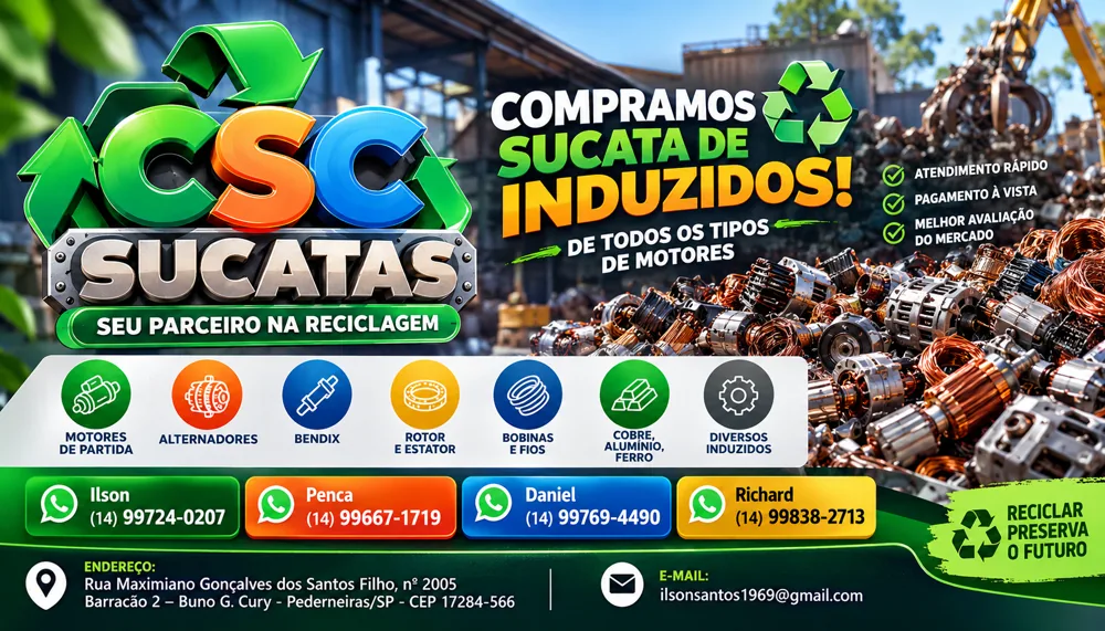 Logotipo CSC Sucatas
