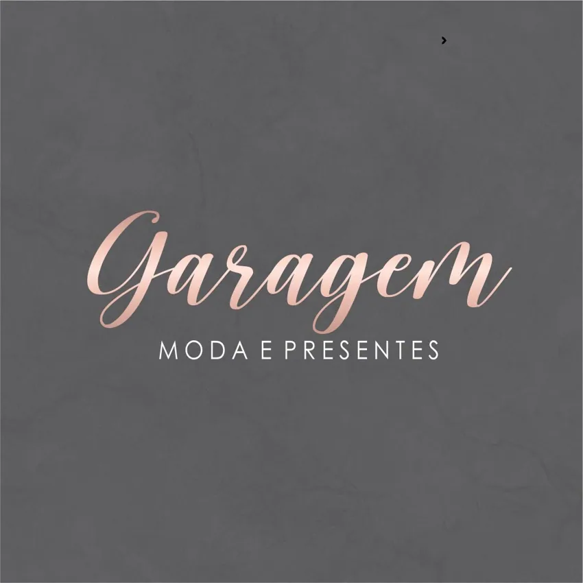 Logotipo Garagem Moda e Presentes