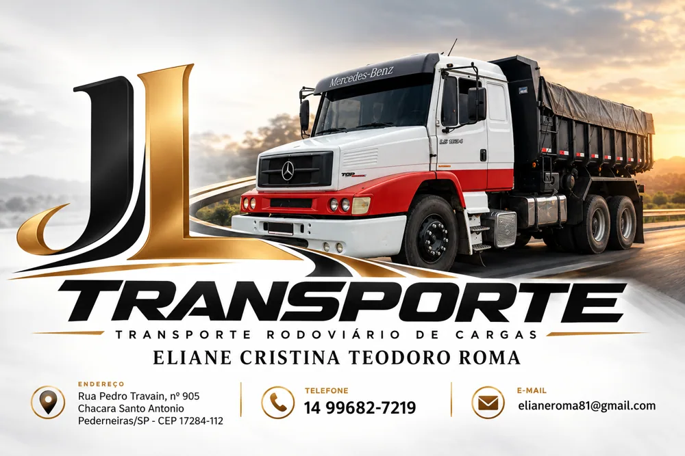 Logotipo JL Transporte