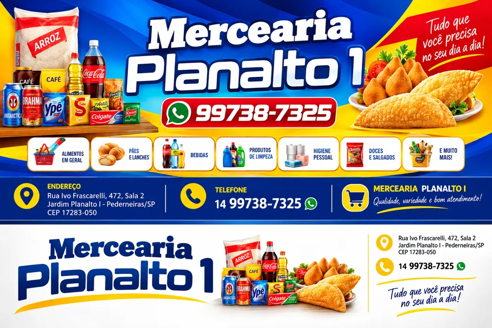 Logotipo Mercearia Planalto 1