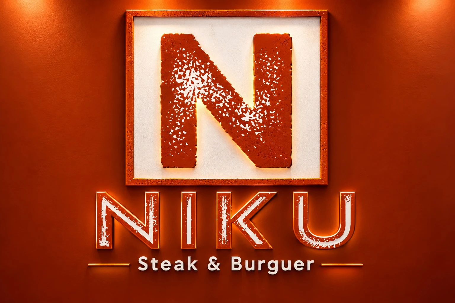 Logotipo Niku Steak & Burguer